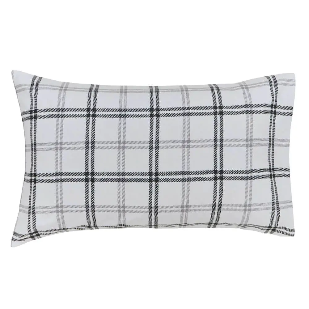 Helena Springfield Long Island Grey Hunter’s Check Duvet Cover Set